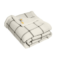 Port Authority Flannel Sherpa Blanket