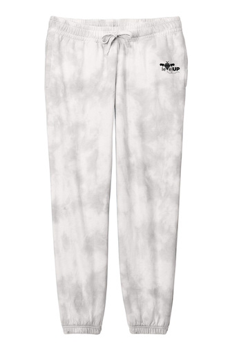 Port & Company Ladies Beach Wash Cloud Tie-Dye Sweatpant 